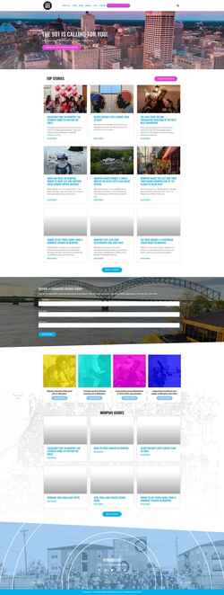 Képernyőkép choose901.com