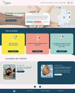 Screenshot www.apase.org