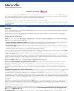 Screenshot botoxpatienteducation.com