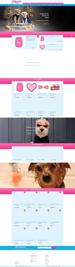 Skærmbillede glamourdog.com