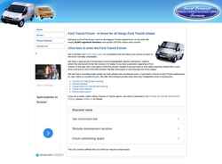 Screenshot fordtransit.org