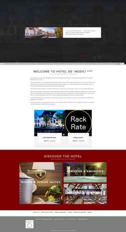 Snimka zaslona hoteldemedici.com
