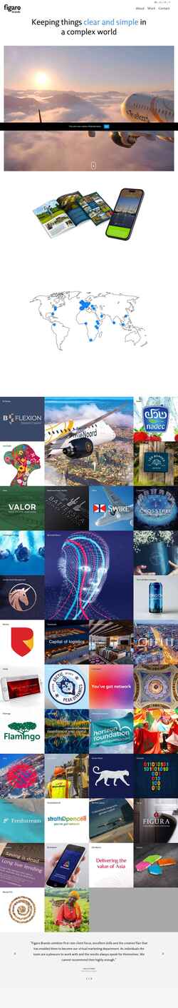 Screenshot figarobrands.com