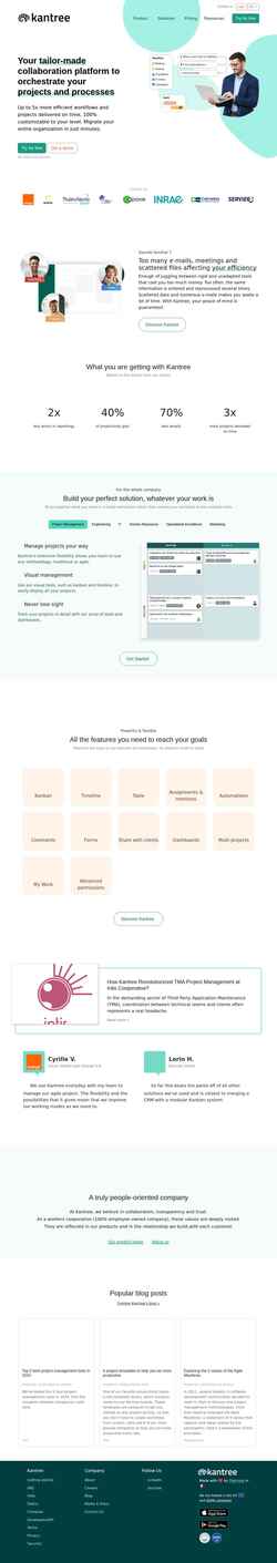 Screenshot kantree.io