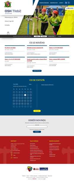 Screenshot oshtrebic.cz