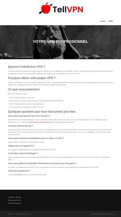 Screenshot tellvpn.com