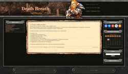 Screenshot deathbreath.clan.su