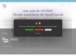 Screenshot www.etsup.com