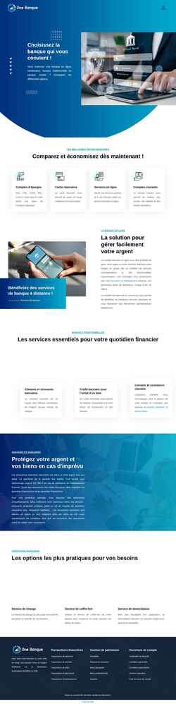 Screenshot www.unebanque.net