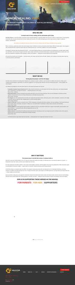 Screenshot goldstargamers.org