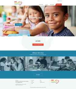 Screenshot acmemarketsfoundation.org