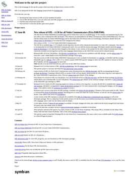 Ekraanipilt opl-dev.sourceforge.net