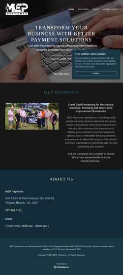 Screenshot meppayments.com