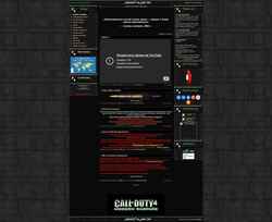 Snímek obrazovky cod4pro-clan.ucoz.ru