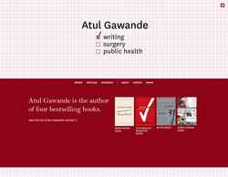Captura de pantalla atulgawande.com
