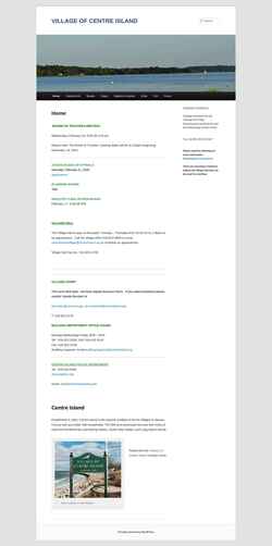 Screenshot centreisland.org