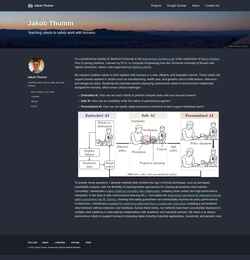 Screenshot jakob-thumm.com