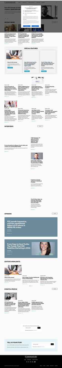 Screenshot communicateonline.me
