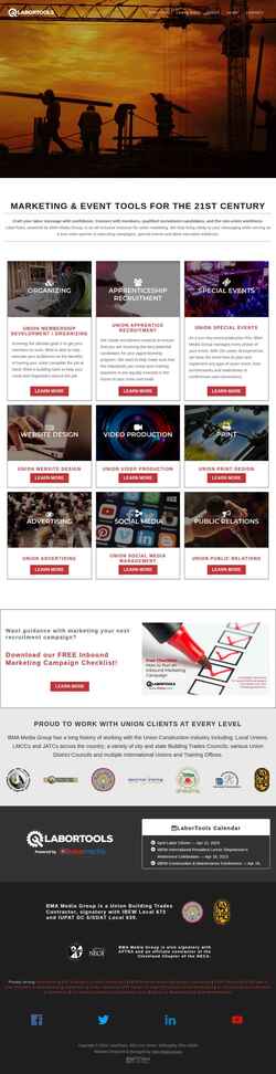 Screenshot www.labortools.com