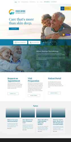 Screenshot veniceavederm.com