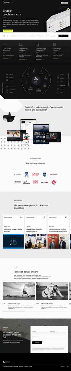 Screenshot asport.tv