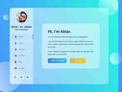 Screenshot aktaruzzaman.com