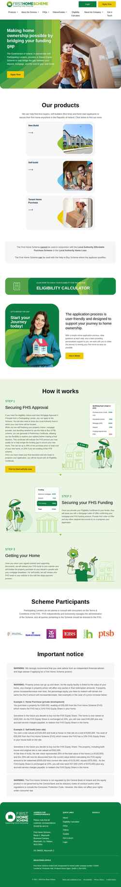 Captura de pantalla www.firsthomescheme.ie