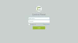 Captura de pantalla controlpanel.msoutlookonline.net