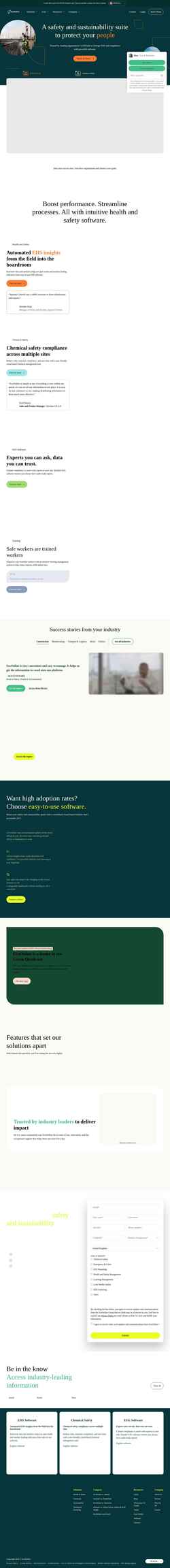 Screenshot www.ecoonline.com