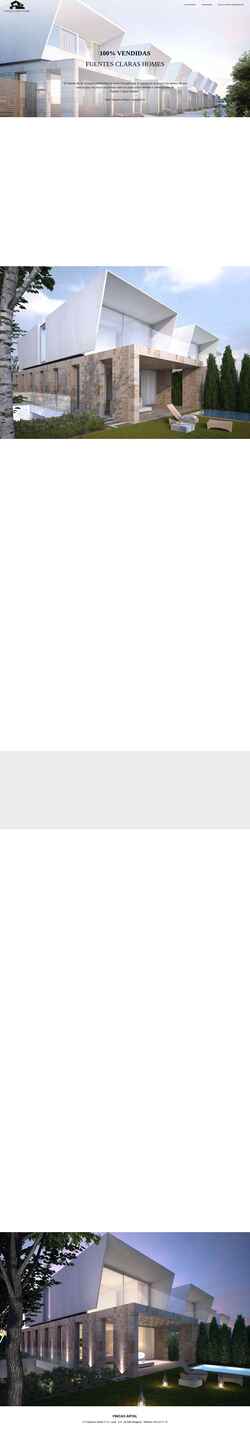 Screenshot fuentesclarashomes.com