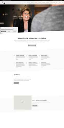 Screenshot mariapilaralda.com