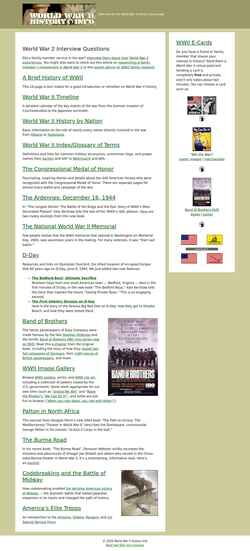 Screenshot worldwar2history.info