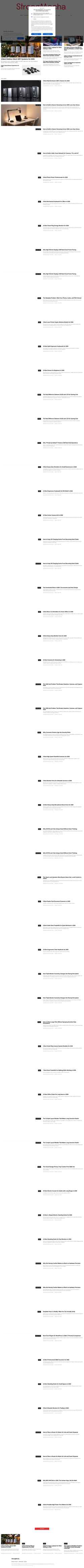 Screenshot strongmocha.com
