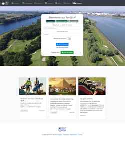 Screenshot www.tee1golf.com