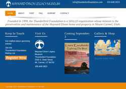 Screenshot maynarddixonlegacymuseum.com
