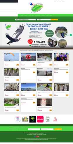Screenshot destinostours.com