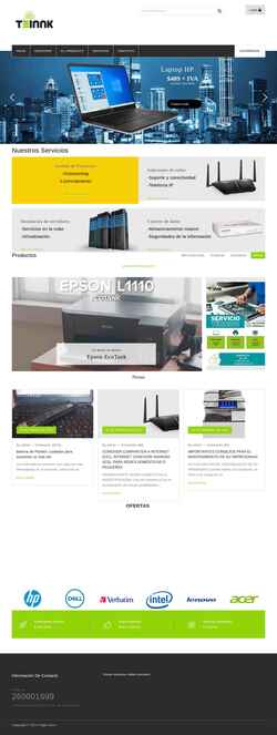 Screenshot www.teinnk.com