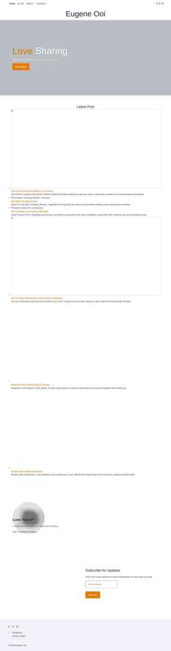 Screenshot eugeneooi.com