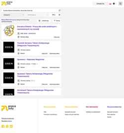 Snímek obrazovky praca.info