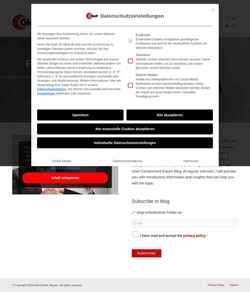 Screenshot containment.glatt.com