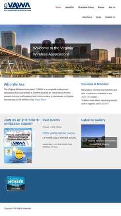 Screenshot www.virginiawireless.org
