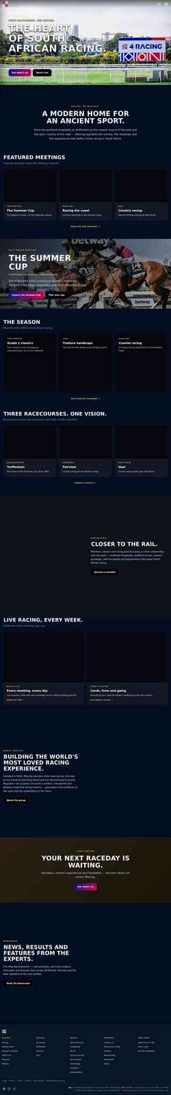 Captura de pantalla www.4racing.com