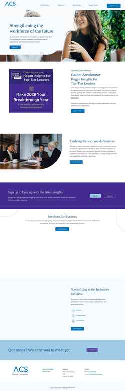 Screenshot www.acsfirm.com