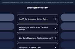 Ekraanipilt directgalleries.com