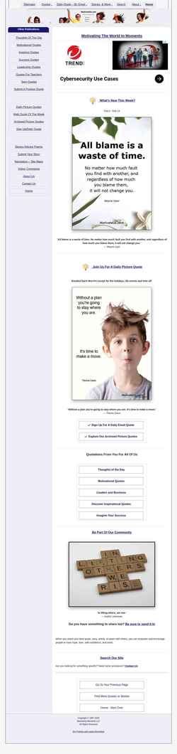 Screenshot motivateus.com