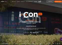 Captura de pantalla island-conference.com