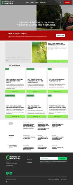 Screenshot foe.org