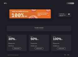 Screenshot stake.xend.finance