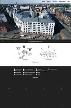 Screenshot www.arrak.com