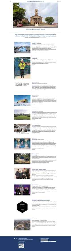 Screenshot hbarchitects.co.uk